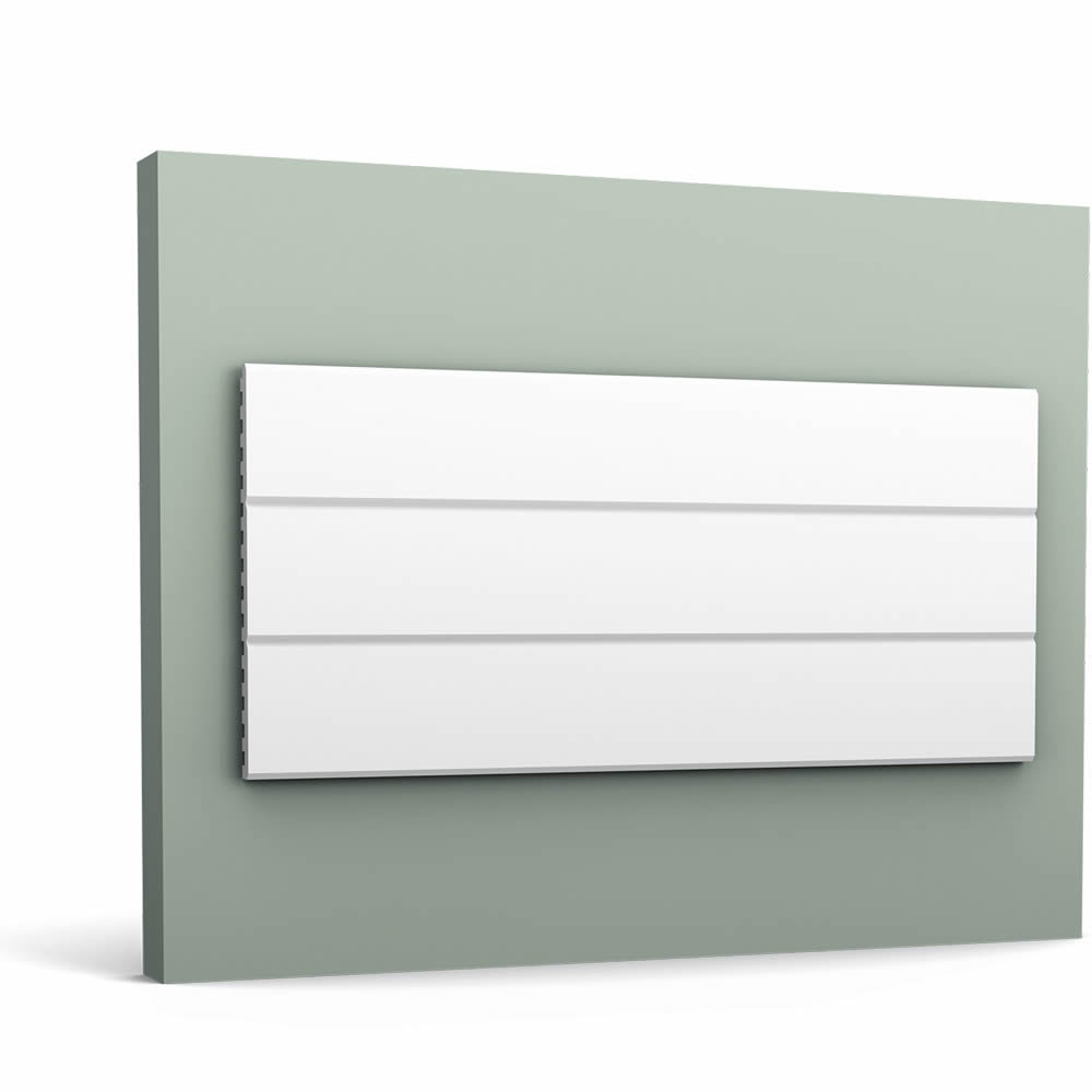 Wandpaneel lineare 3D-Optik beiseitig verwendbar TRACK WX205-2600 Orac Decor
