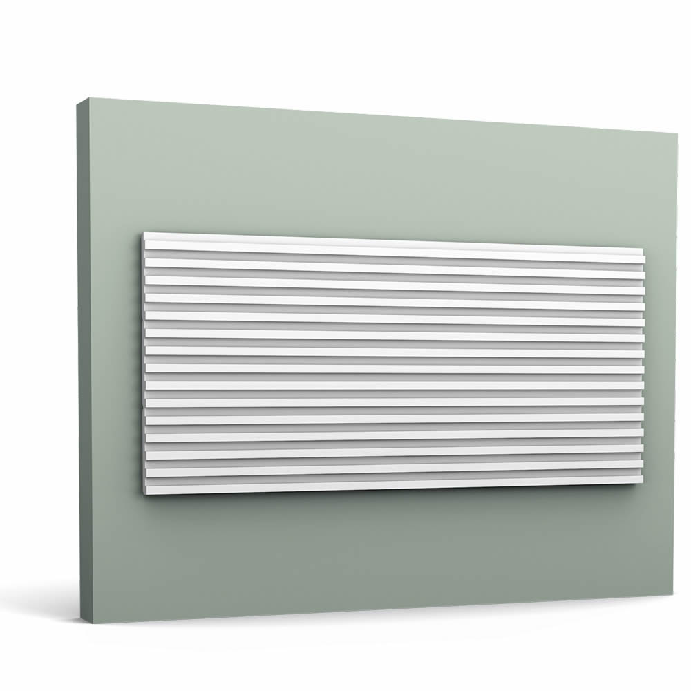 Wandpaneel lineare 3D-Optik beiseitig verwendbar TRACK WX205-2600 Orac Decor