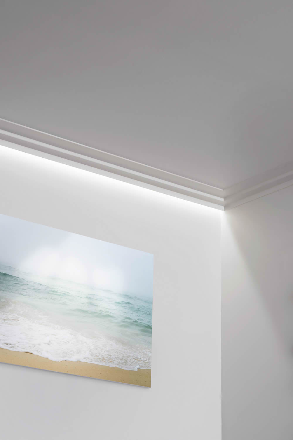 Gardinenleiste Treppenstufen Optik modern C390 Orac Decor Lichtleiste