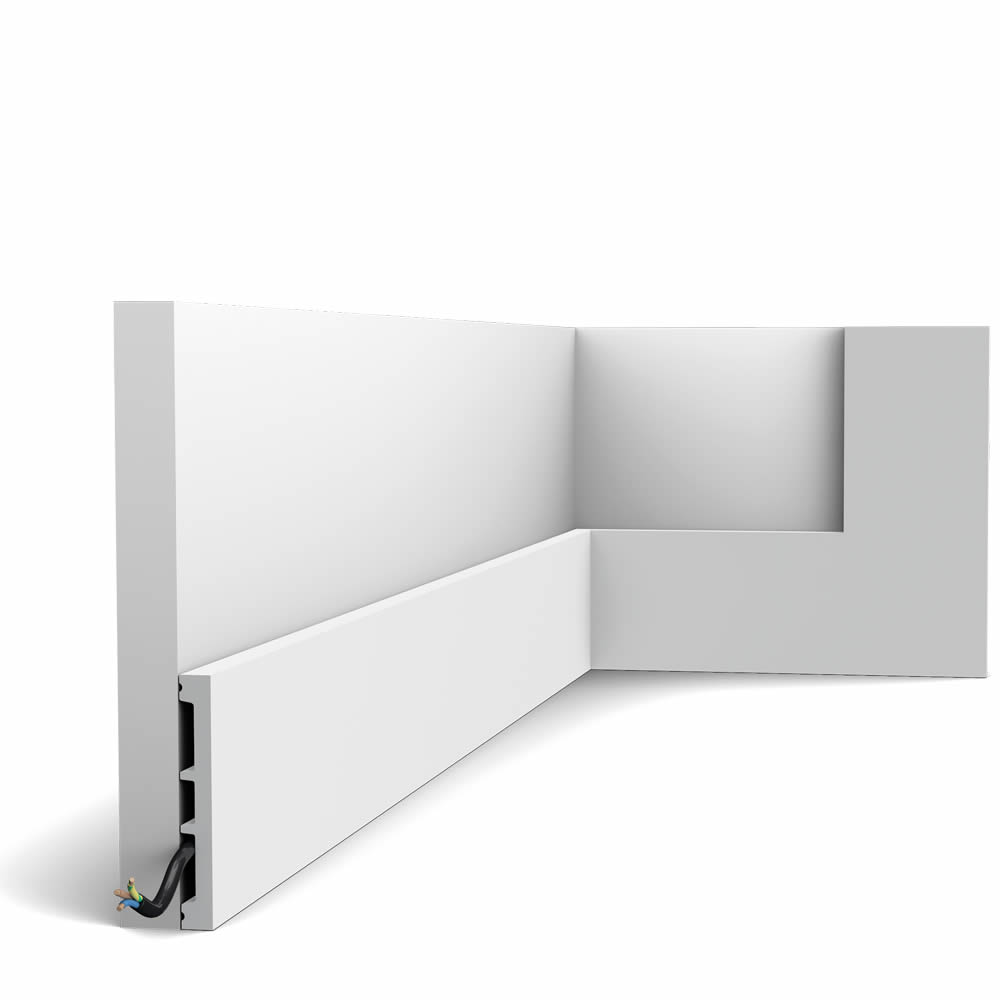 Türumrandung DX163-2300 Ral-9003 Stuckleiste weiß lackiert Orac Decor