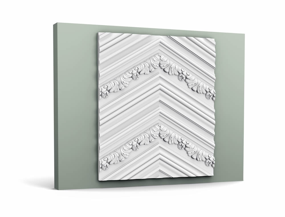 3D-Paneel W130 Orac Decor Chevron Zierelement