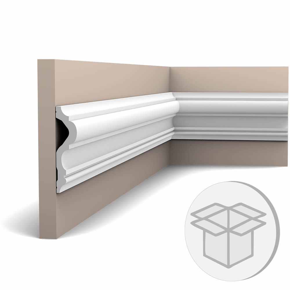 16er Stuckleisten Box P8050 Wandleiste Orac Decor Stuckleiste