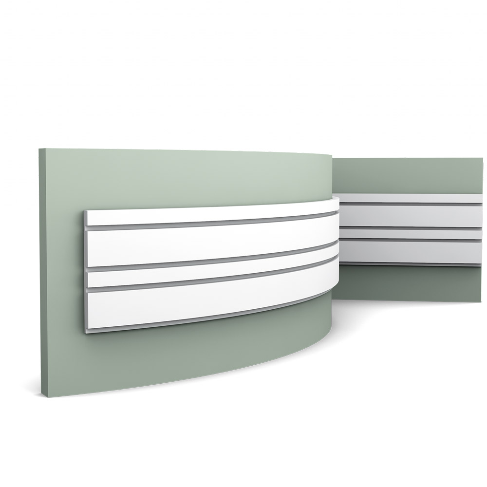 Wandpaneel flexibel lineares Muster Barcode Optik BAR W119F Orac Decor