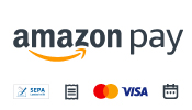 Es stehen Ihnen verschiedene Zahlungsarten von AmazonPay zur Verfügung.
