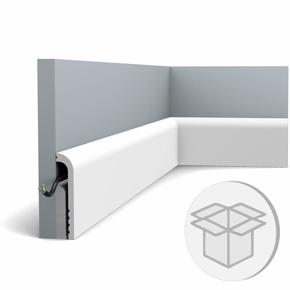 22er Stuckleisten Box SX185 Fußleiste Orac Decor Cascade Abdeckleiste