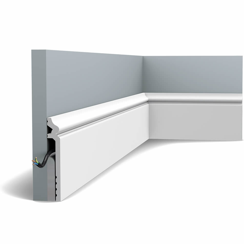 Fußleiste SX186 Orac Decor Contour Abdeckleiste