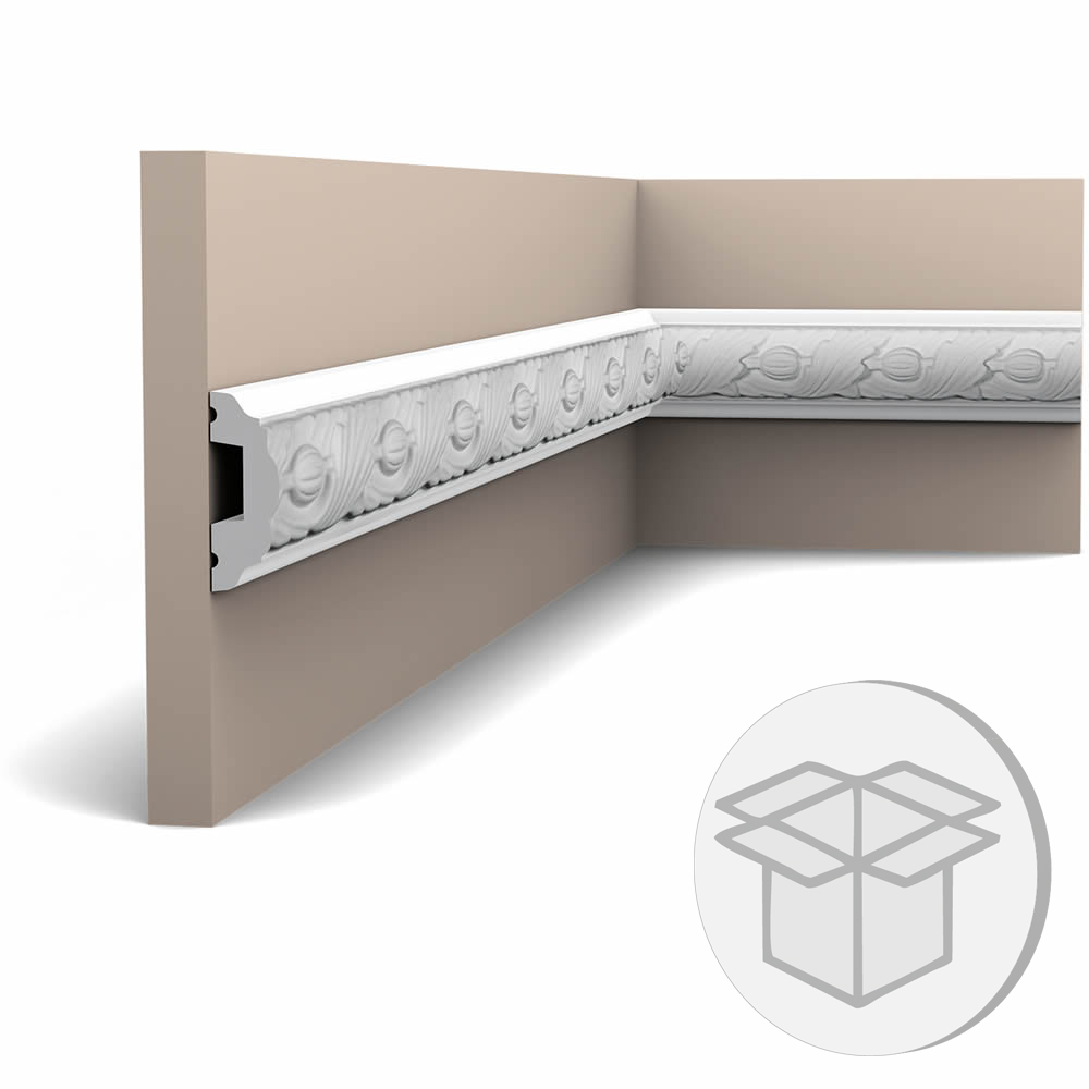 20er Stuckleisten Box P1020 Wandleiste Orac Decor Stuckleiste