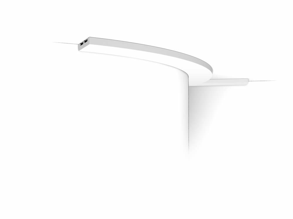 Türumrandung flexibel modern kantig Kabel verstecken SX157 Fußleiste