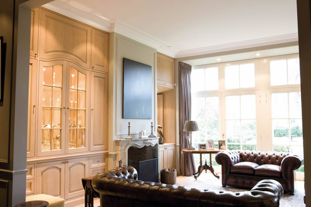 Wandleiste modernes Landhaus Design vielseitig einsetzbar PX117 Stuckleiste