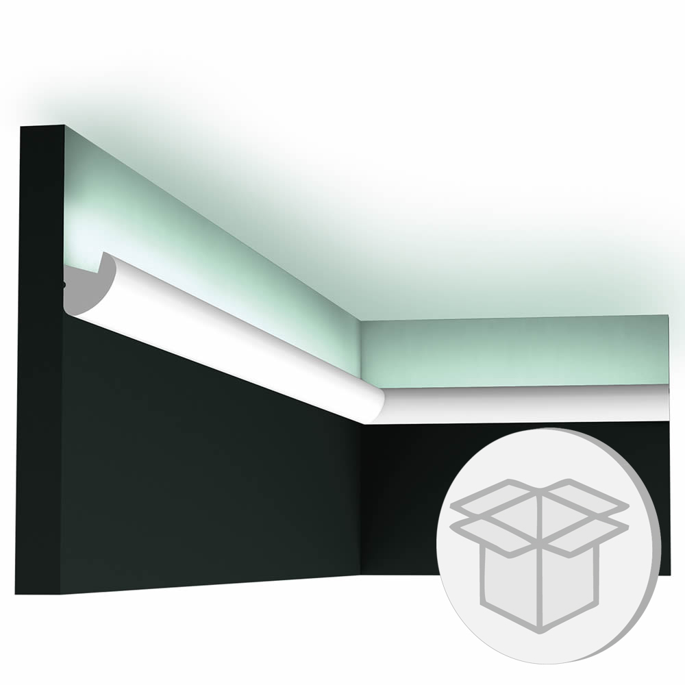 16er Stuckleisten Box CX188 Deckenleiste Orac Decor Lichtleiste