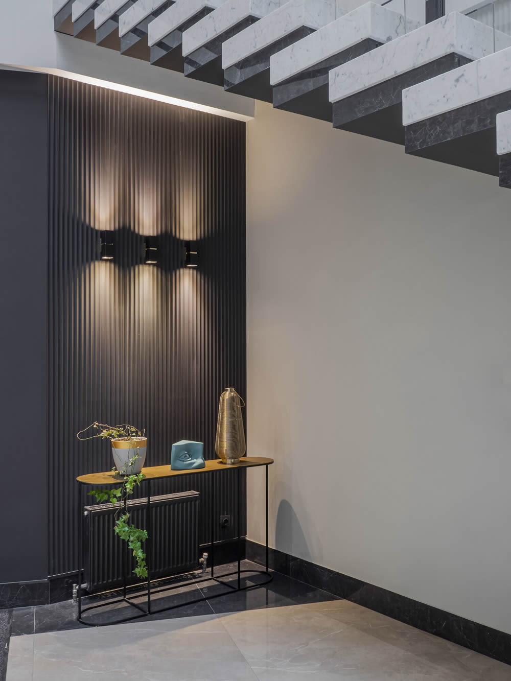 Wandpaneel abgerundetes lineares Muster REED WX210 Orac Decor Wandelement