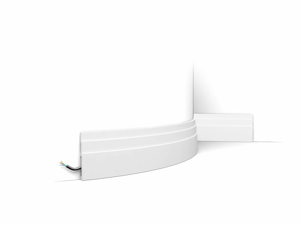 Flexible Fußleiste SX180F Orac Decor High Line Deckenleiste